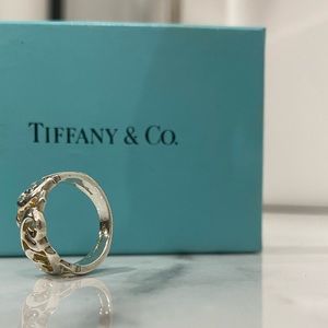 Authentic Tiffany & Co. Loving Heart Band Ring